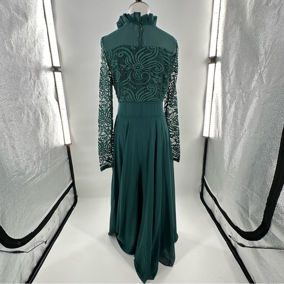 hunter green black tie dress Spaghetti Strap Satin A-Line Midi Wedding Guest Dress